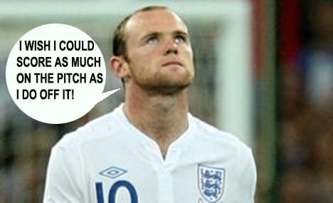 Wayne Rooney Smoking. Wayne Rooney Ponders On His