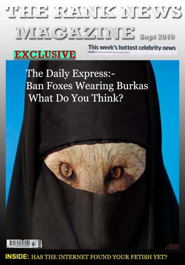 the rank news magazine cover